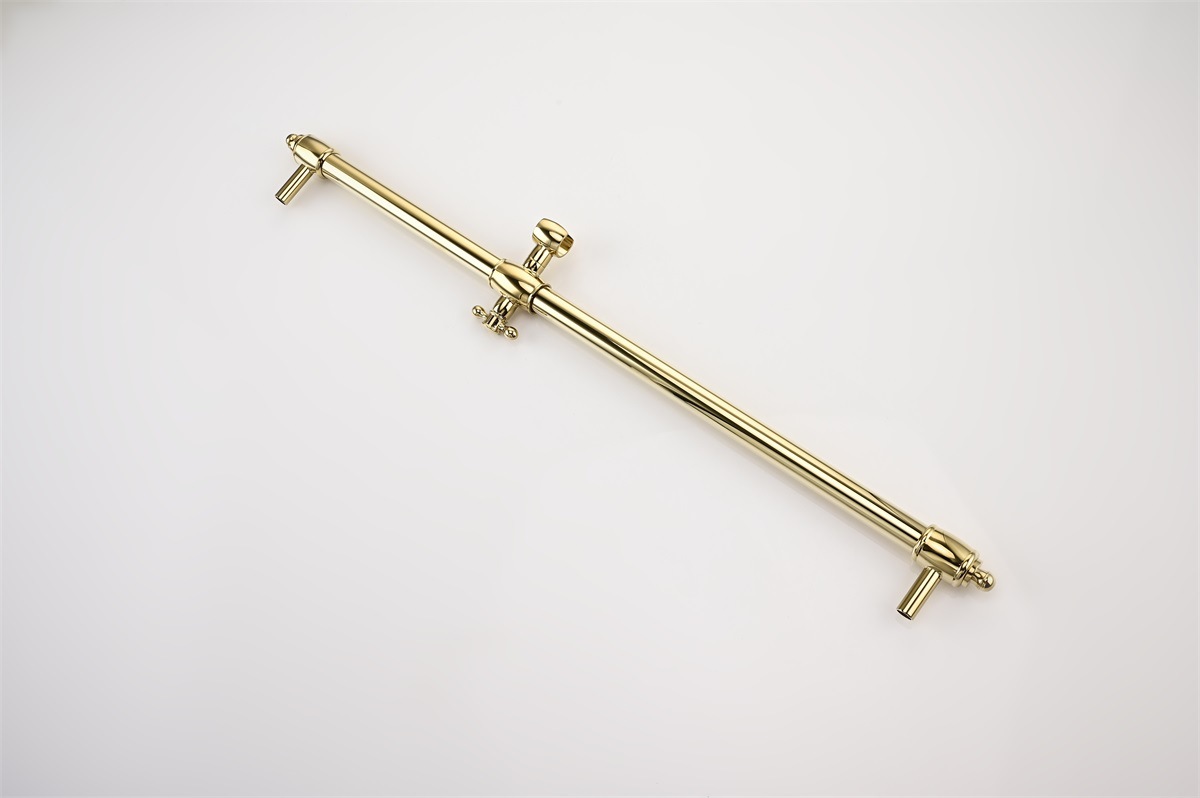 欧式全铜冷热花洒金色淋浴花洒挂墙式龙头卫生间升降增压混水阀详情13