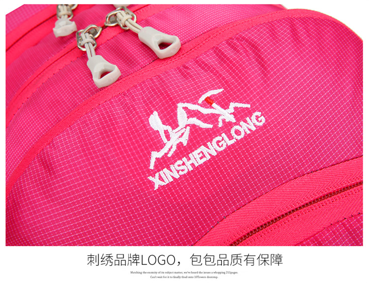 Wholesale of large-capacity portable water-resistant backpacks for outdoor travel and cycling, suspended frame travel and mountaineering bags pic 34
