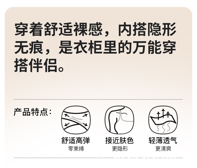 无痕粉底液隐形内衣女小胸聚拢收副乳背心式无钢圈运动美背文胸罩详情2