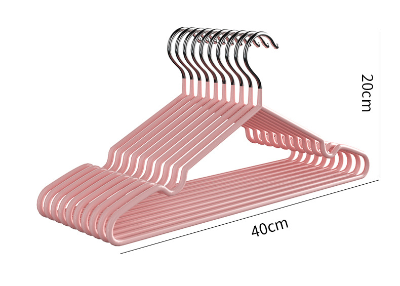 成人衣架挂衣家用100个学生宿舍用防肩角无痕防滑加粗晾衣服撑子详情12