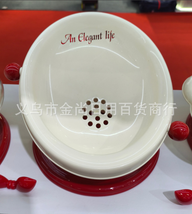 A simple fruit plate, a coffee table for the living room, a tiled fruit plate with legs, a draining basket, and a must-have snack table for the living room pic 2