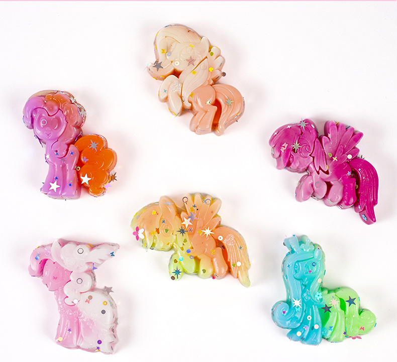 Wholesale of the same style of colorful mini fun and stress-relieving epoxy resin simulation toys as those on Xiaohongshu pic 9