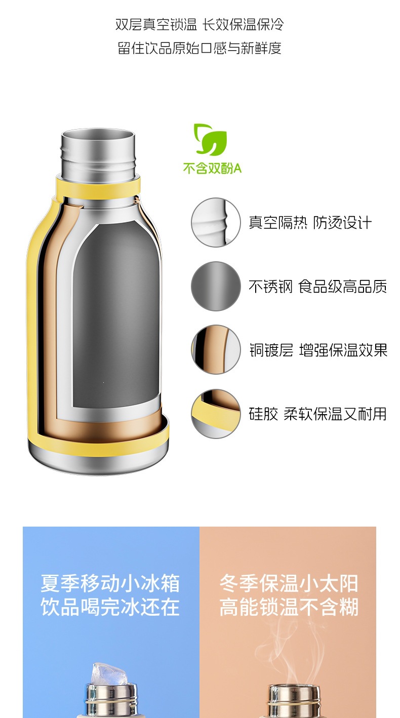 新款动物卡通杯公仔杯跨境热门亚马逊不锈钢水杯儿童316保温杯详情9