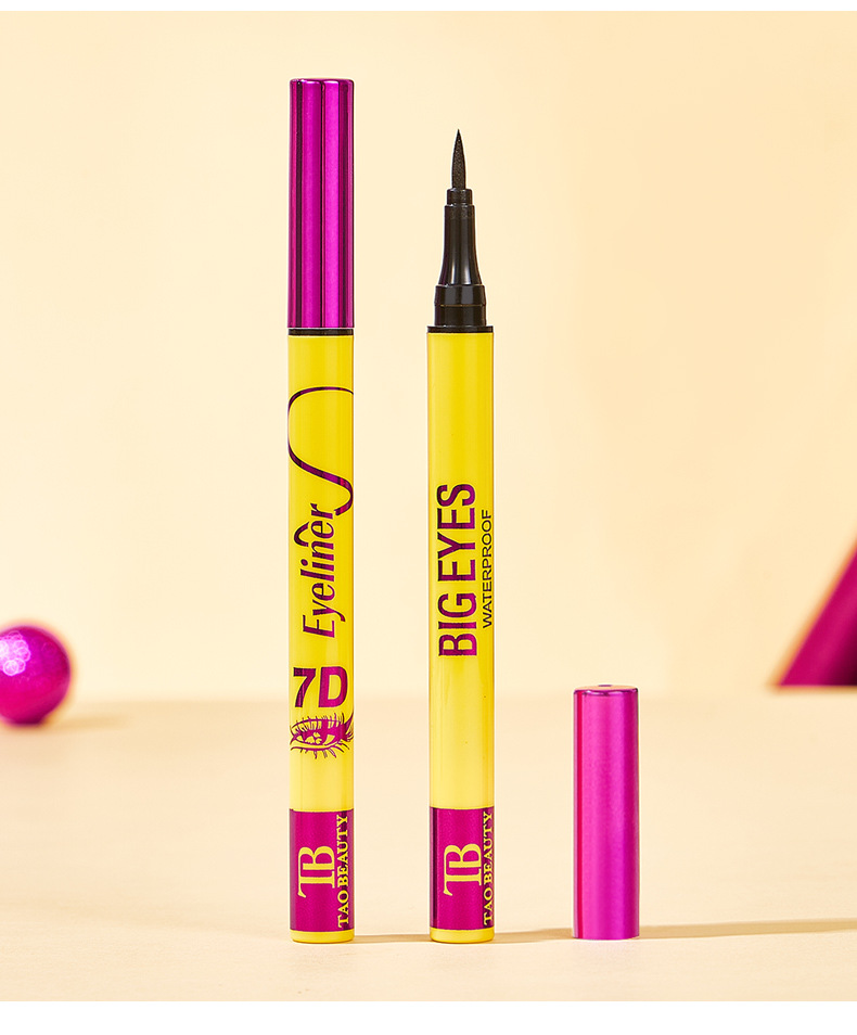 【 Cross-border Exclusive 】TaoBeauty7D Eyeliner Pen Waterproof, Sweat-proof, Non-fading and Non-smudging Eyeliner Pen wholesale pic 18