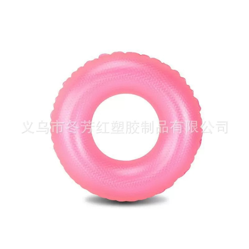 厂家批发儿童成人加厚3D珠光荧光泳圈男女救生圈运动户外游泳用品详情4