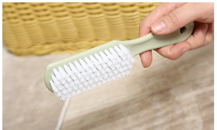 10只装鞋刷子家用软毛清洁刷塑料长柄洗衣刷清洁用品日用百货鞋刷详情17