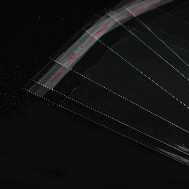 opp袋子 衣服自粘袋服装包装袋透明平口塑料自黏袋卡头自封不干胶详情10