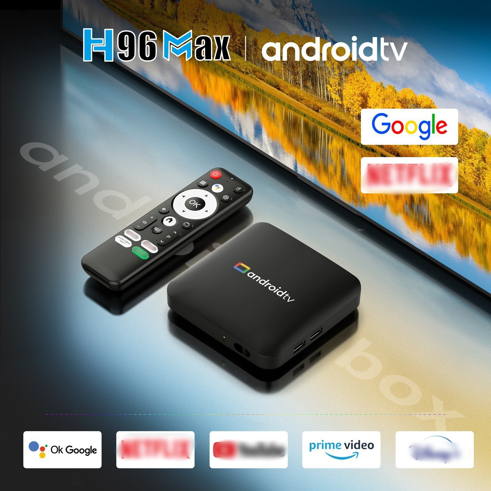 H96Max S905L3 foreign Trade set-top box Android 14 Bluetooth high-definition Network 5GWIFI TV Box tvbox pic 8