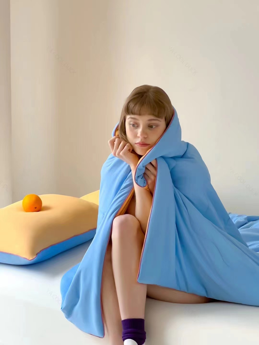 2025 Latest COOL DUCK Summer Quilt 180-gram soft single and Double soy plain air-conditioned quilt pic 22