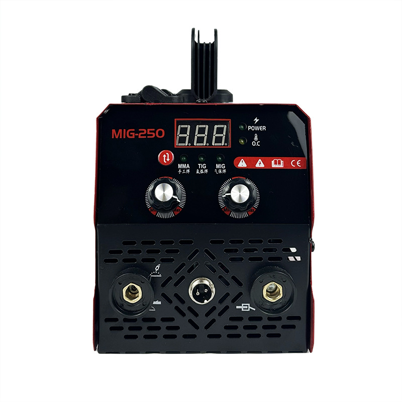 MIG-250 household gas shielded gas welding machine, manual welding, gas shielded gas welding and argon arc welding multi-functional integrated welding machine pic 16
