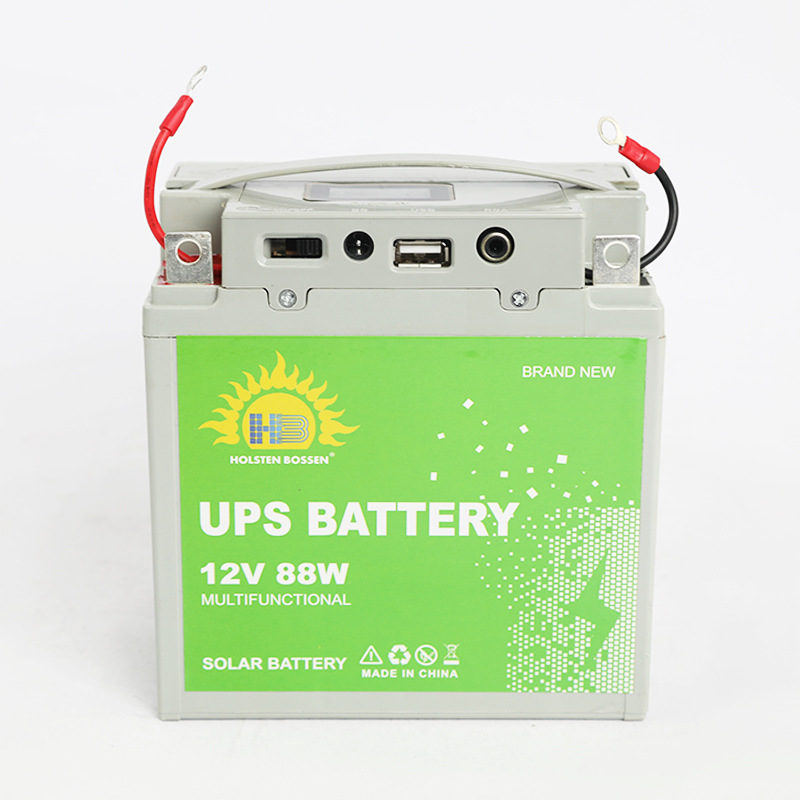 USB储能蓄电池 太阳能12V房车夜市天能应急电源铅酸电池胶体电瓶详情26