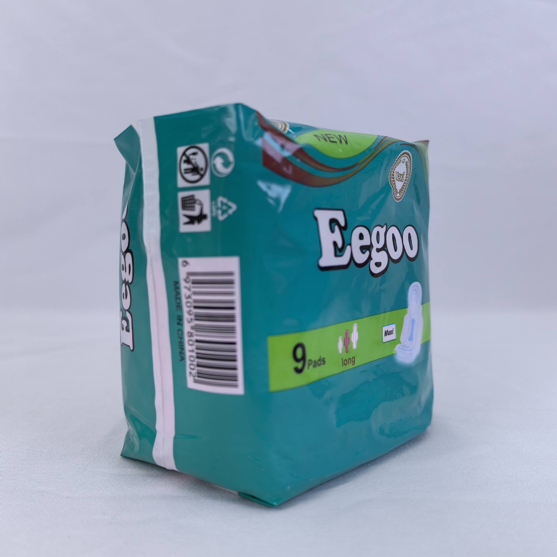 外贸卫生巾9片装280mm舒适透气卫生护垫日用夜用卫生巾整箱批详情5