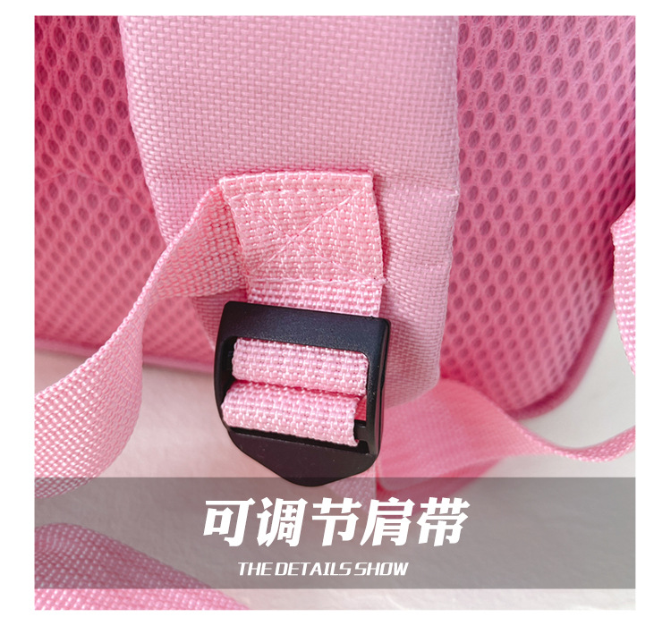 新款卡通公主书包幼儿园宝宝3D立体硬壳双肩包轻便儿童可爱小背包详情10