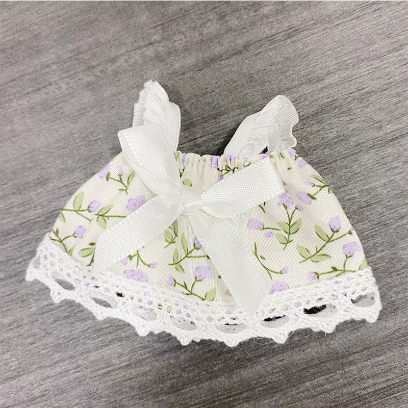 Shirley Rose dolls, mini lace dresses, baby clothes, plush toys, bear pendants, doll plaid dresses, diy handmade accessories pic 7
