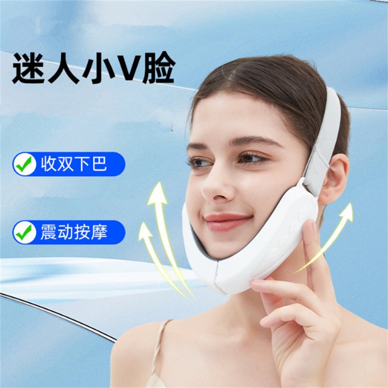 跨境新品脸部仪器微电流脸部按摩器脸部智能美容仪V型脸部按摩器详情2