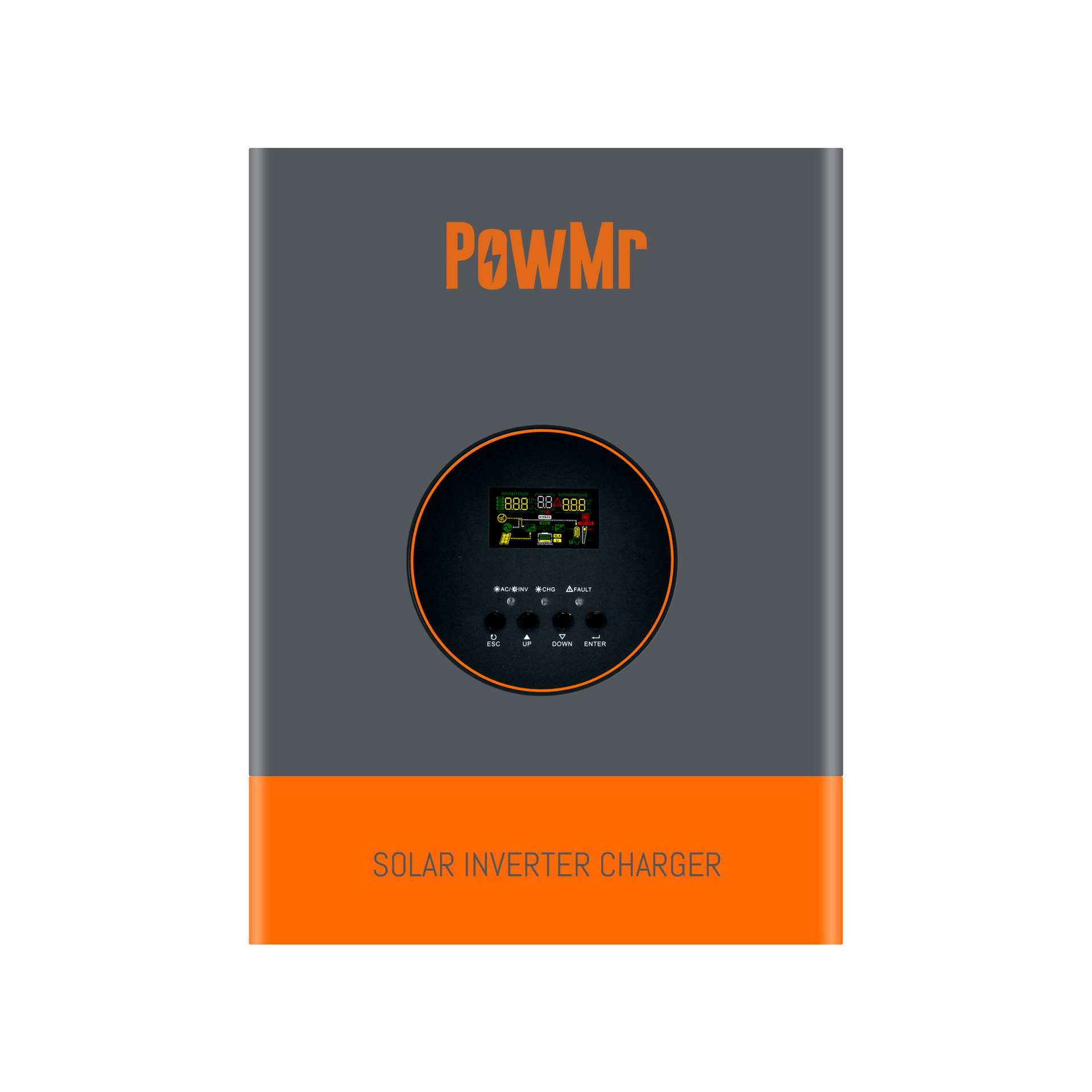 PowMr3KW5KW industrial frequency machine reverse control integrated machine 230V pure sine wave solar off-grid inverter cross-border pic 9