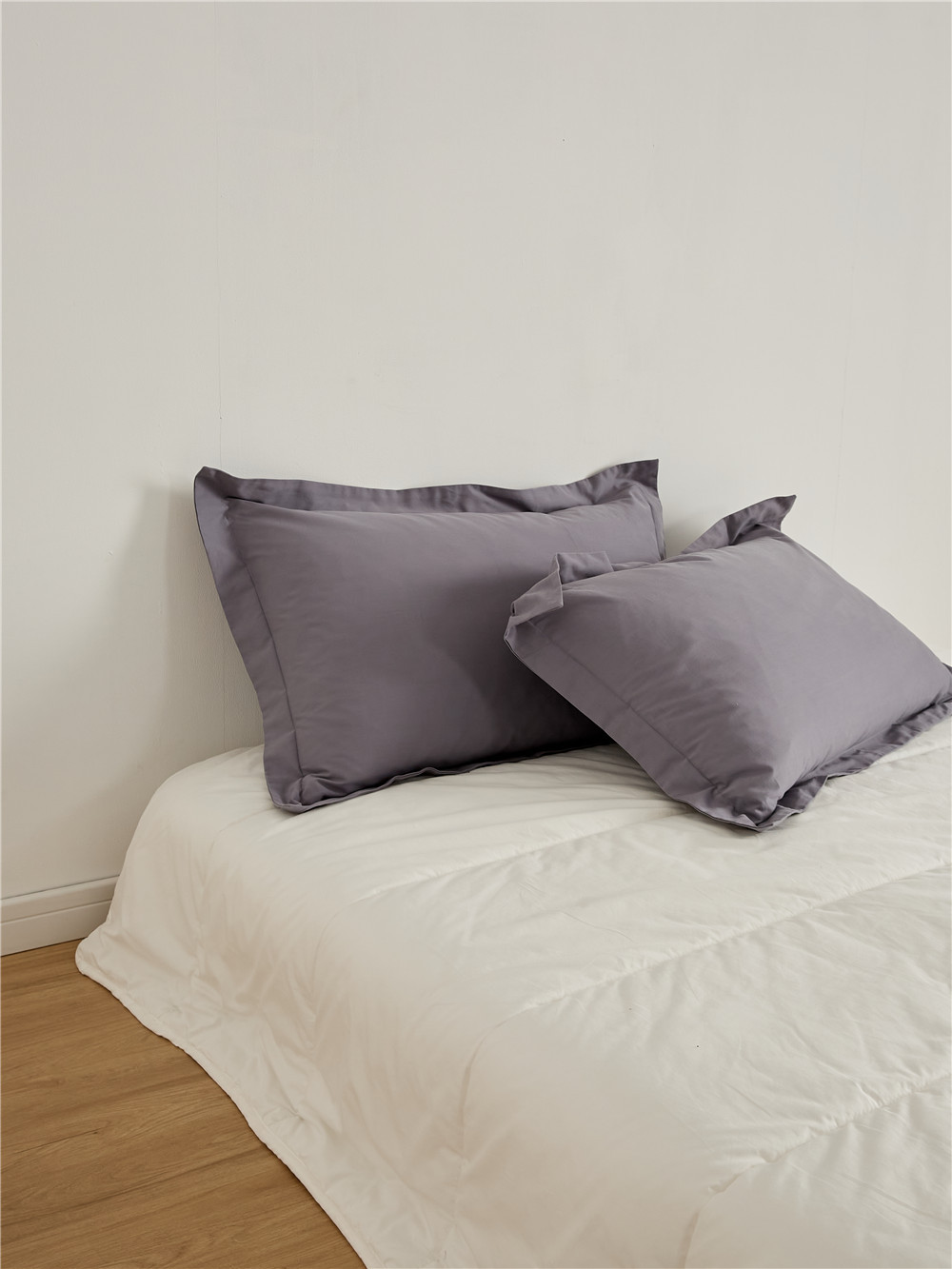 Long-staple cotton single item, all-cotton brushed quilt cover bed, simple pigment color pure cotton autumn and winter 1.8m bedding pic 140