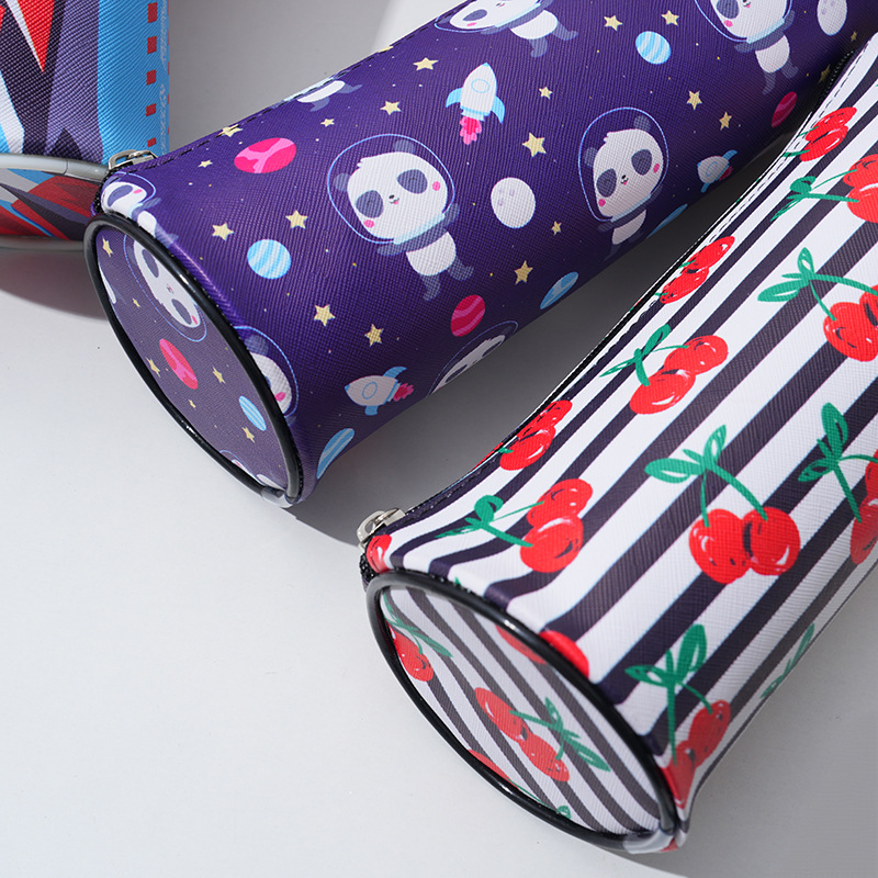 Factory wholesale high-end, simple, new style, high-appearance level cartoon pen cases, cute large-capacity pen cases, student stationery boxes and pens pic 3