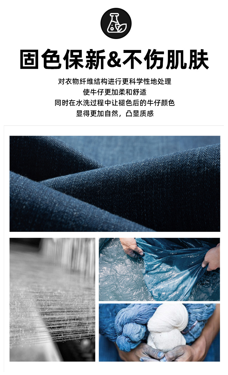 牛仔围裙男女厨房加厚工作服奶茶店咖啡餐厅烘焙可logo代加工批发详情6