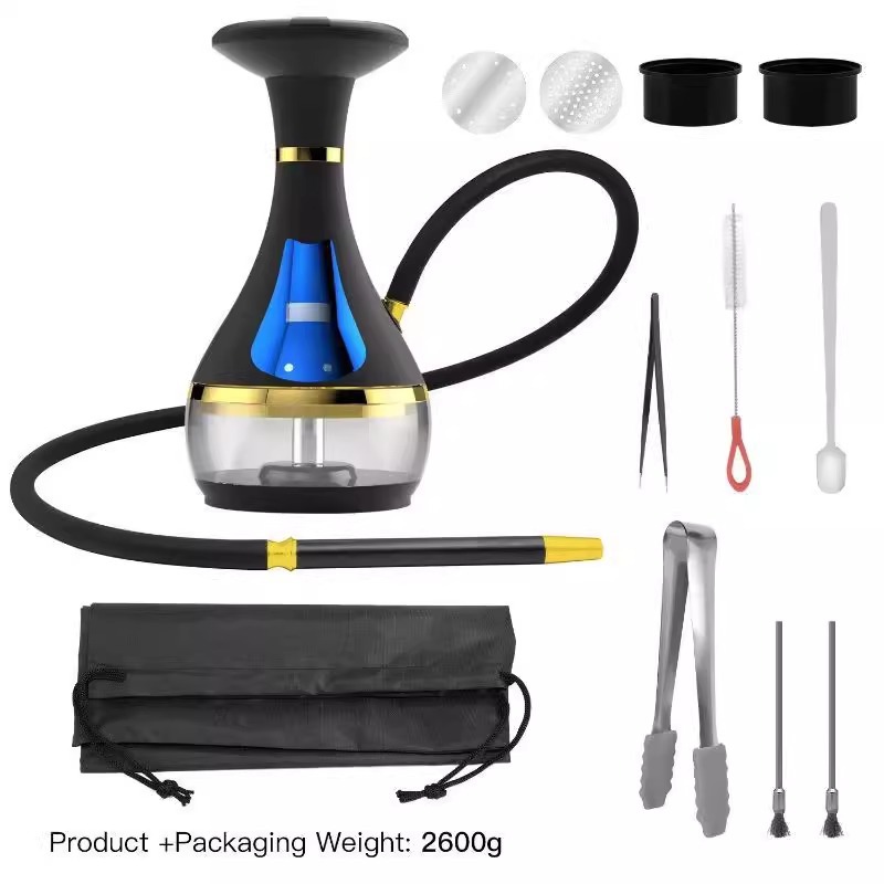 跨境新款阿拉伯电动水烟壶充电烟雾烟叶快速加热EHookah Shisha详情1