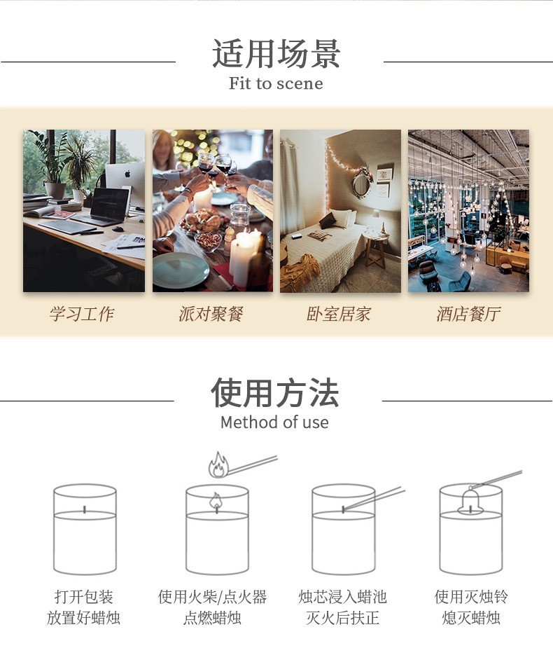 海洋果冻蜡香薰蜡烛创意摆件家居装饰伴手礼无烟香氛生日礼物详情9