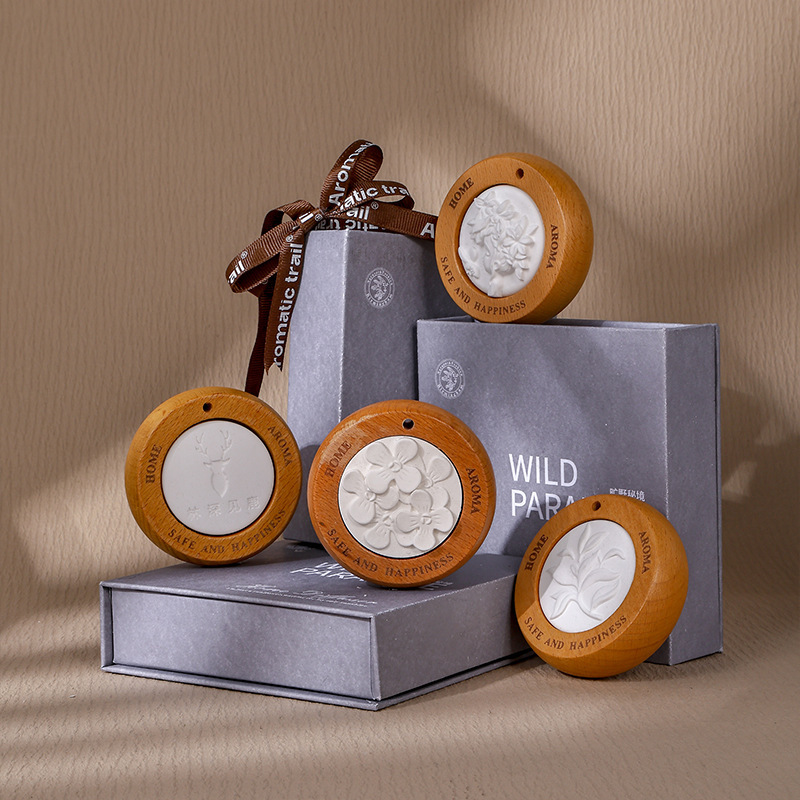 定制扩香木石膏花香挂香薰精油家用拓香器卧室内石车载随身扩香器详情1