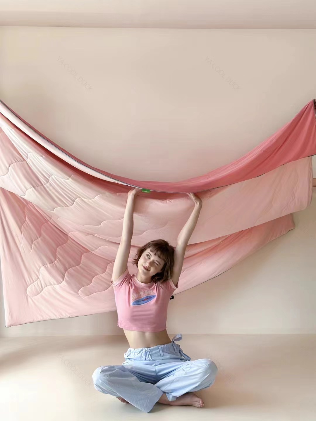 2025 Latest COOL DUCK Summer Quilt 180-gram soft single and Double soy plain air-conditioned quilt pic 35