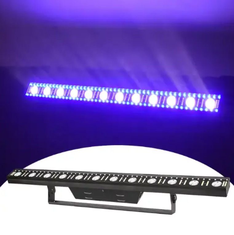 新款LED12颗三合一LED矩阵灯14颗酒吧演出染色灯跑马洗墙灯变色龙详情7