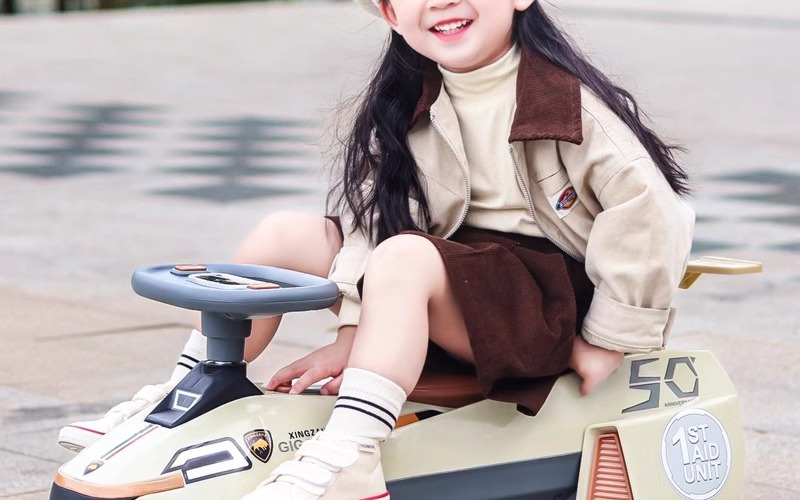 免安装儿童电动扭扭车可坐大人滑行车1-3-6岁轻便男女宝宝溜溜车详情2