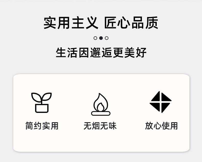 欧式象牙白大圆柱蜡烛批发无烟无味浪漫婚礼酒店装饰杆蜡跨境办公文化气氛布置用品详情3