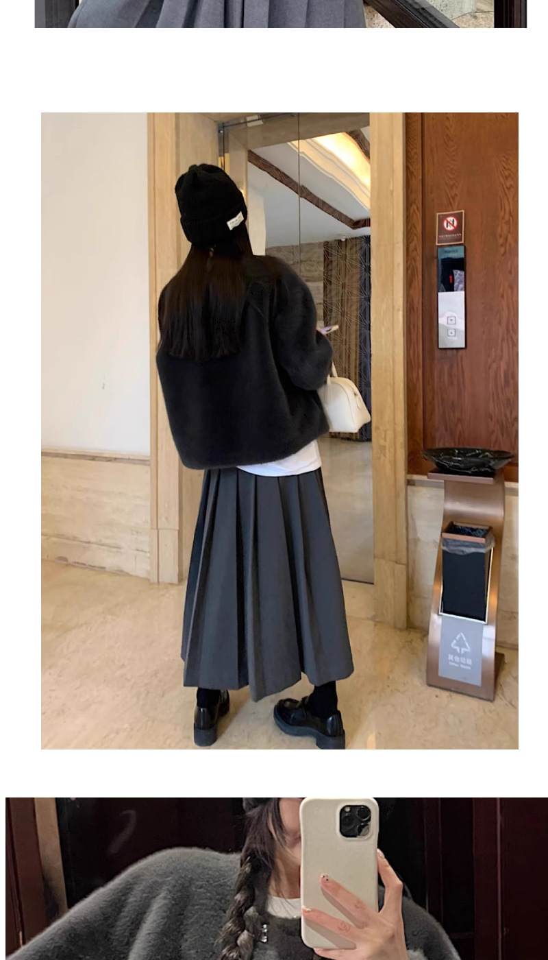 秋冬短款貂仿皮草外套女2025小个子丹麦气质新款名媛海宁貂皮大衣详情18
