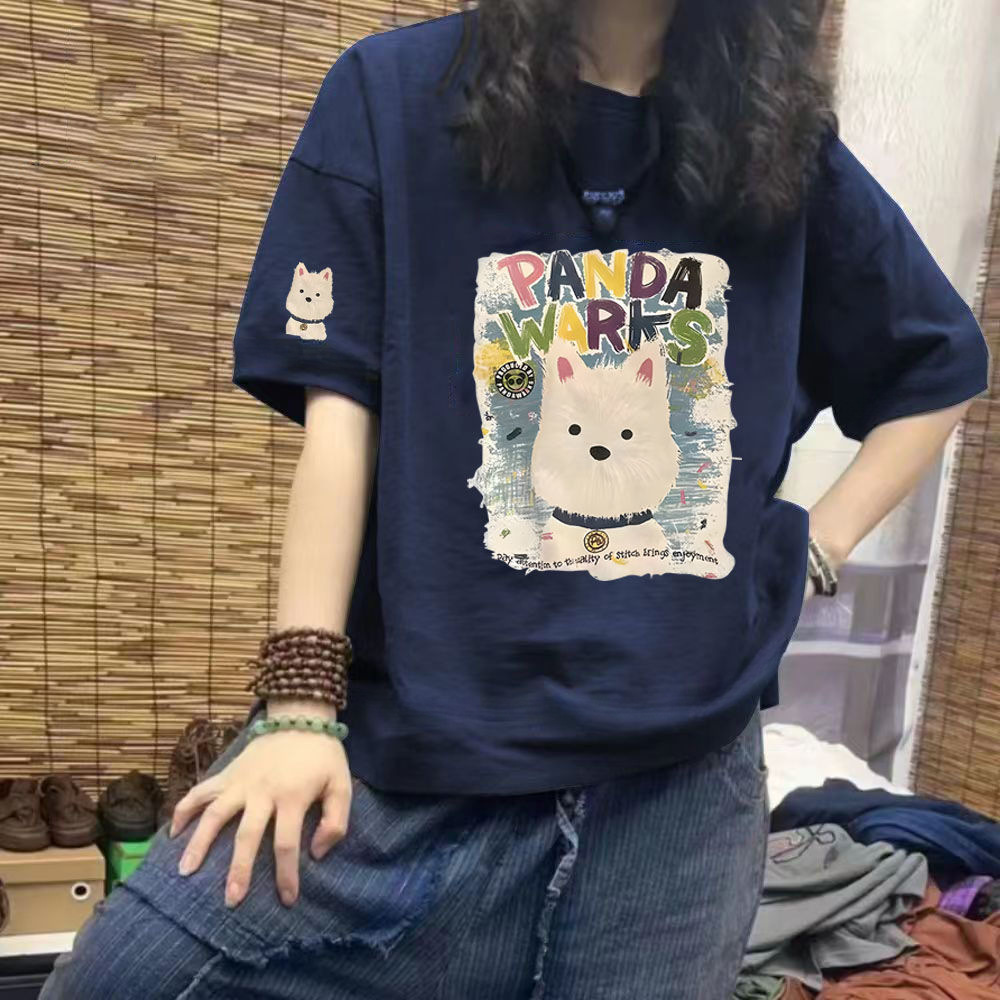 胖mm大码300斤纯棉女士t恤短袖夏季新款微胖宽松显瘦小个子上衣潮详情7
