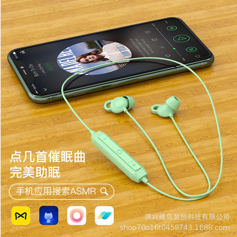Neckband Bluetooth headphones, large-capacity in-ear sports and gaming headset, magnetic absorption wireless headphones, ultra-long battery life pic 11