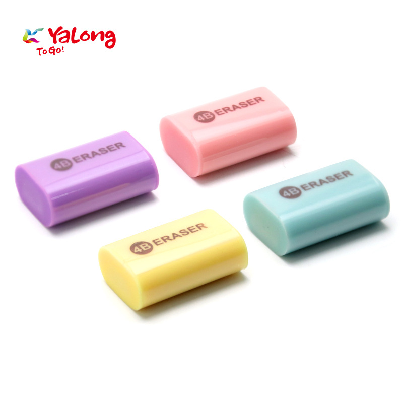 YALONG Fashionable 4-color PVC safety eraser Student eraser pic 6