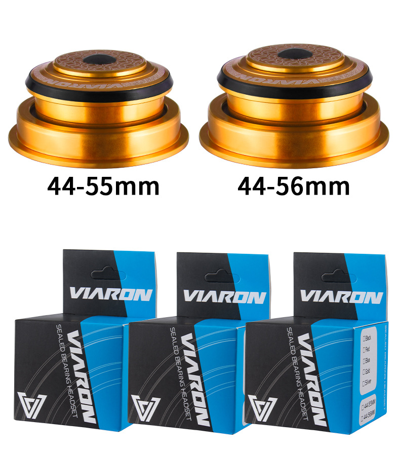 viaron mountain bike bowl set 44*55 44*56 aluminum alloy Peling frame head bowl repair accessories pic 10