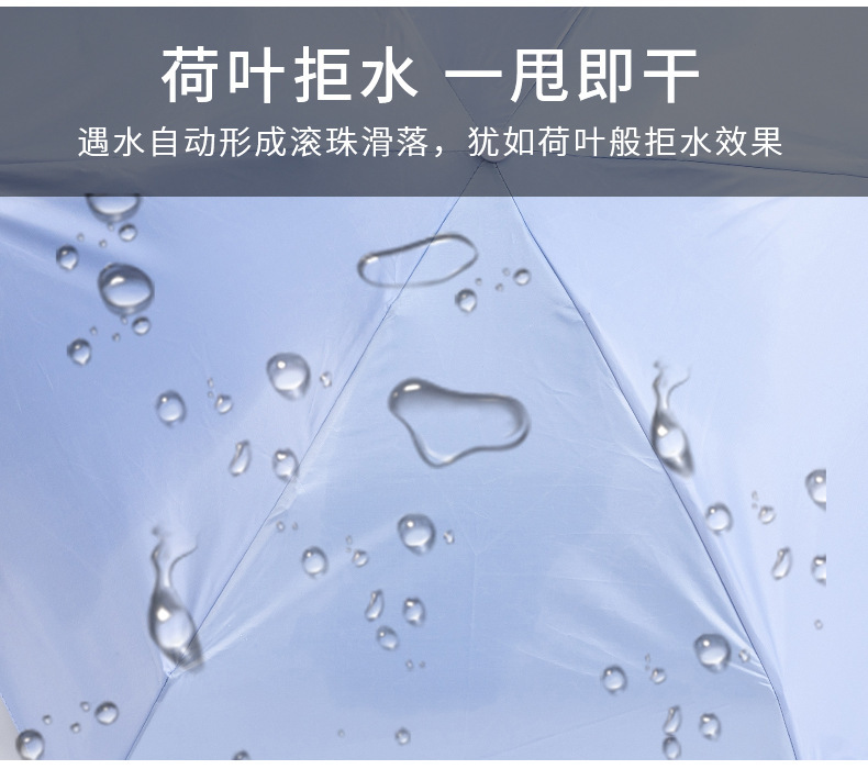 五折伞晴雨两用女士遮阳防晒防紫外线迷你口袋伞胶囊伞广告伞印刷详情5