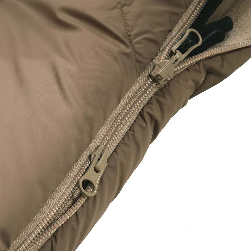 The sleeping cake can be extended into an egg-shaped sleeping bag for outdoor camping. The thickened cold-proof down sleeping bag for autumn and winter is portable for adults for camping pic 5