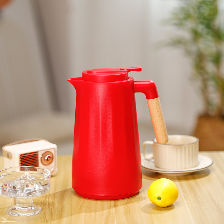 Cross-border household large-capacity thermos flask with glass inner liner, office teapot, coffee pot, thermos flask, high-quality thermos flask, efficient heat preservation and long-lasting heat pic 26