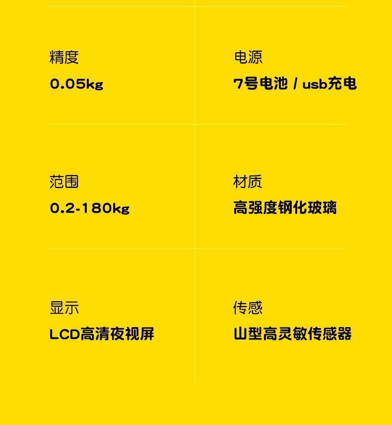 网充电款电子称家用精准高精度体重秤女生宿舍小型专用人体称重详情5