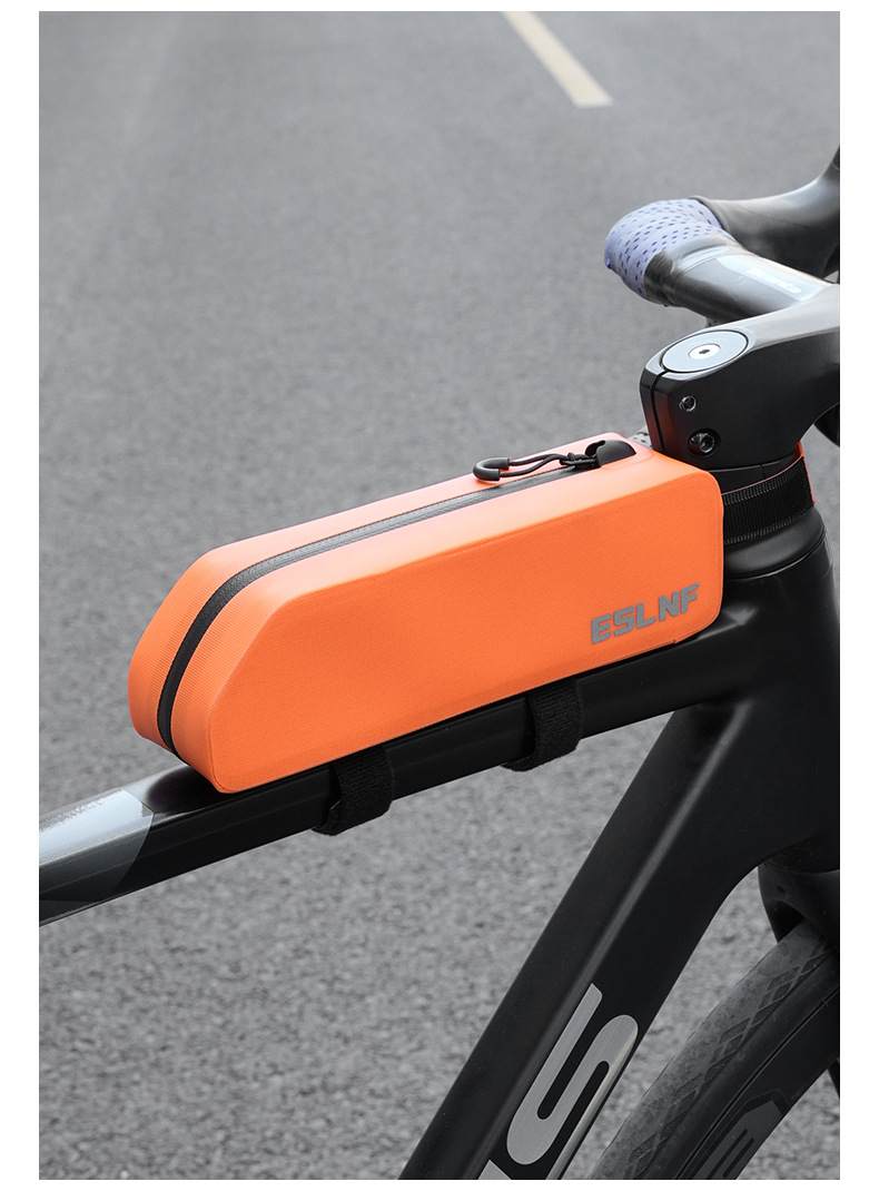 ESLNF自行车上管包山地公路车大容量硬壳防水前梁包单车骑行装备详情13