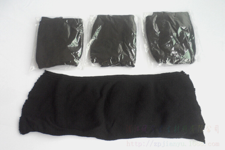 外贸出口女士中腰平角内裤  黑尼龙底裤 女士网裤一次性弹力网裤详情4