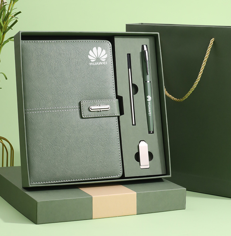 A5商务办公笔记本礼盒套装定制记事本精致高档颜值纪念品可印logo详情18