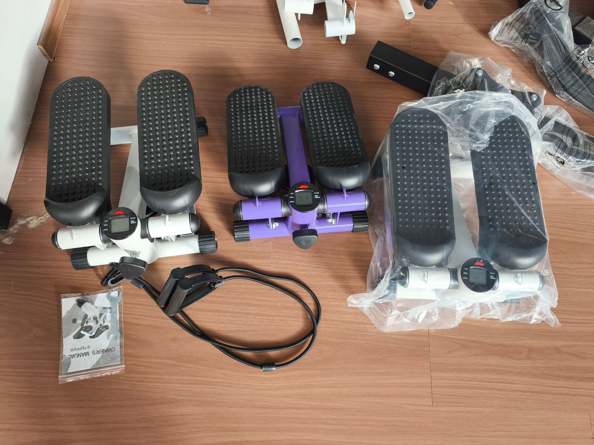 S腿部训练器踏步机健身车锻炼脚踏车老人训练器新款U型臂力器材详情23