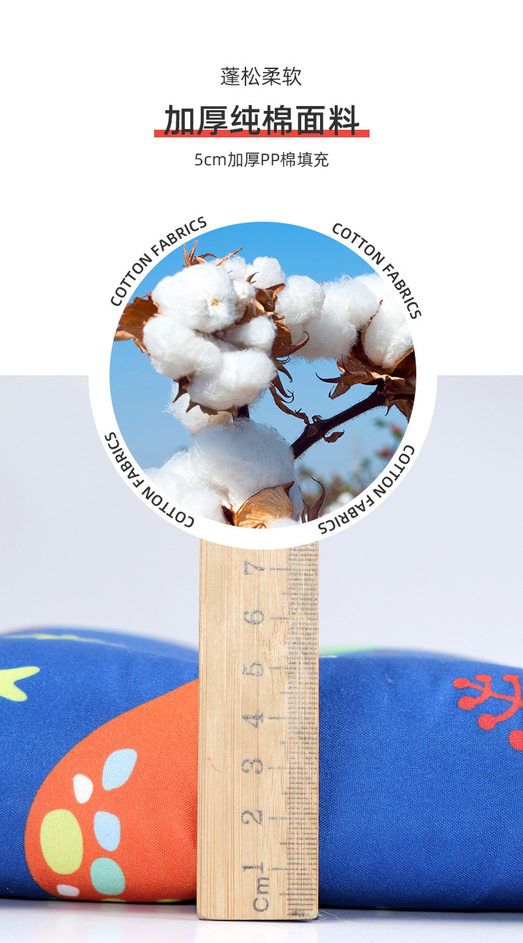 Kindergarten nap sleeping bag, dinosaur children sleeping bag, portable folding primary school sleeping bag, thickened cartoon sleeping bag for autumn and winter pic 5