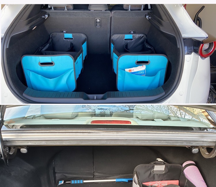 Cross-border consignment car storage box, trunk storage box, Oxford cloth material storage box, large capacity, foldable pic 11