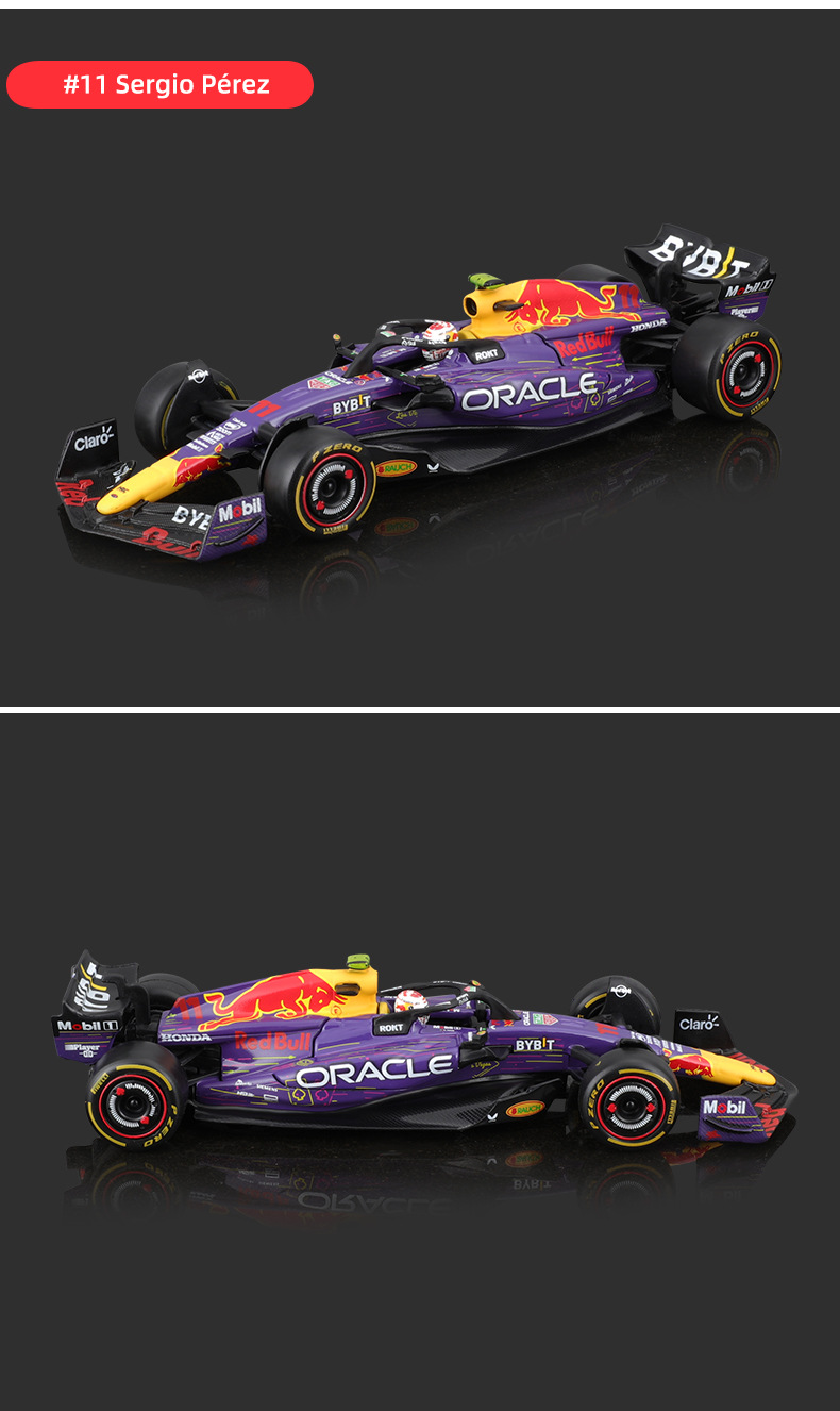 比美高1:43红牛RB19F1车模方程式赛车模型仿真合金拉斯维加斯20详情9