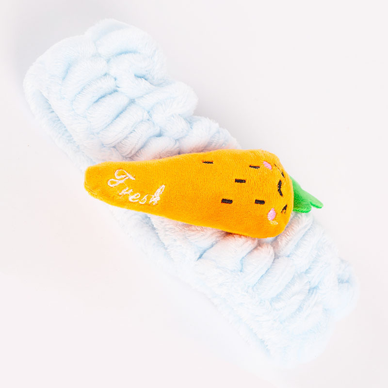 水果系列发带 萌宠可爱洗脸洗漱化妆简约束发带发箍详情4