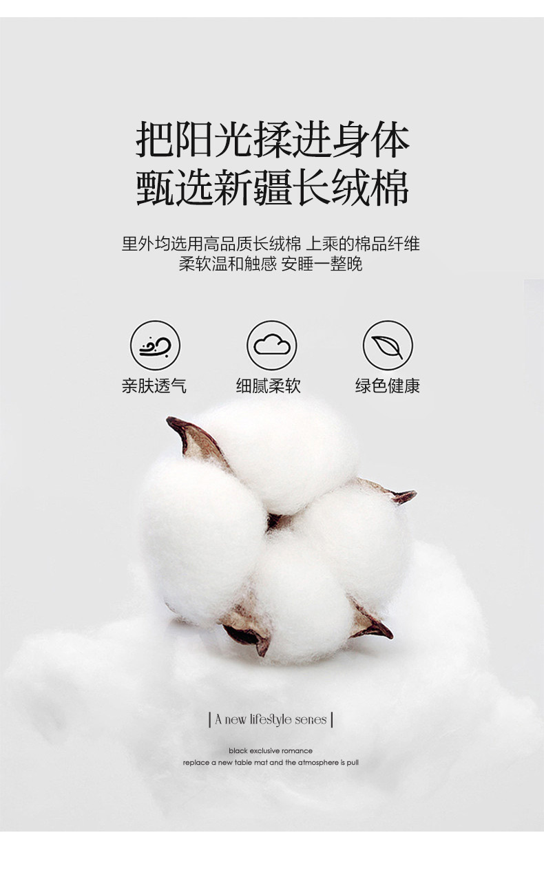 Simple 100s Xinjiang long-staple cotton brushed four-piece set for autumn and winter, all-cotton super soft thickened warm bedding pic 6