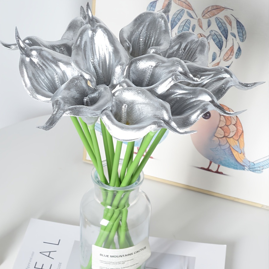 仿真发财果红果浆果银杏叶金色年宵花尤加利diy插花装饰摄影道具详情5