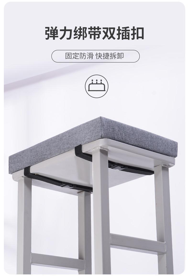 跨境学生坐垫椅子垫海绵板凳方凳四季缝纫工厂加厚久坐凳子屁股垫详情5